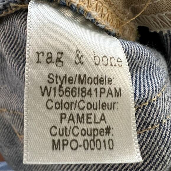 Rag & Bone Pamela High Rise Ankle Skinny Jeans Size 24 - Picture 10 of 10